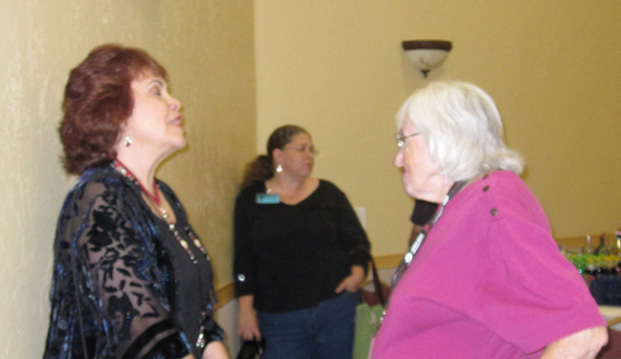 Sue Thing, Chair, + Doreen Webbert